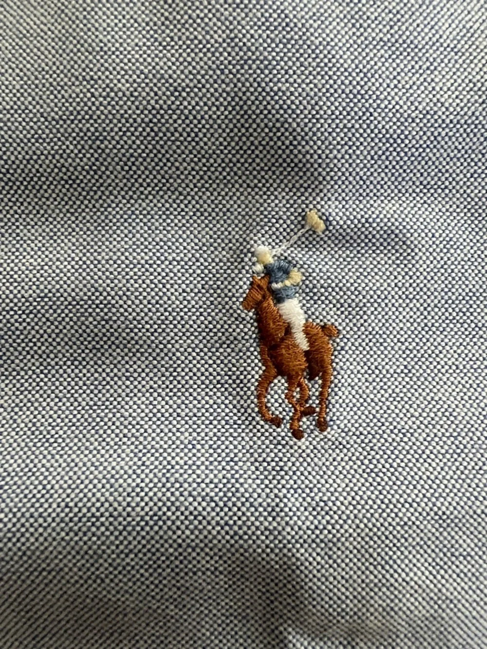 Polo Ralph Lauren Men’s 16.5 36 Light Blue Oxford Button-Down Shirt Pony Logo